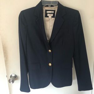 J.Crew Navy schoolboy blazer, size 2